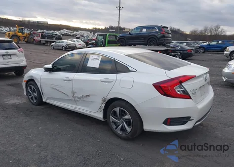 2020 Honda Civic Lx из США, поврежденный, VIN 2HGFC2F61LH560877